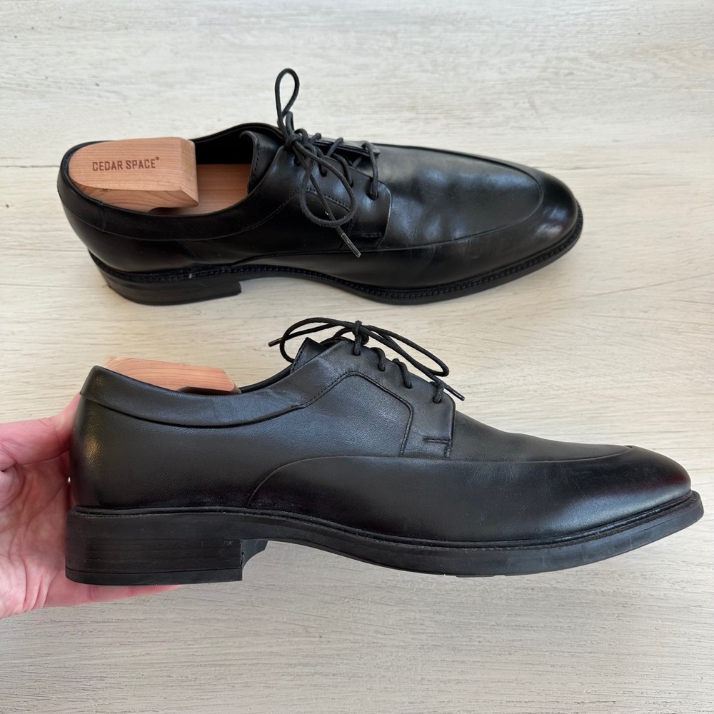Cole Haan‎ Grand Series Black Leather Lace Up Dress Shoes Men's 10.5M